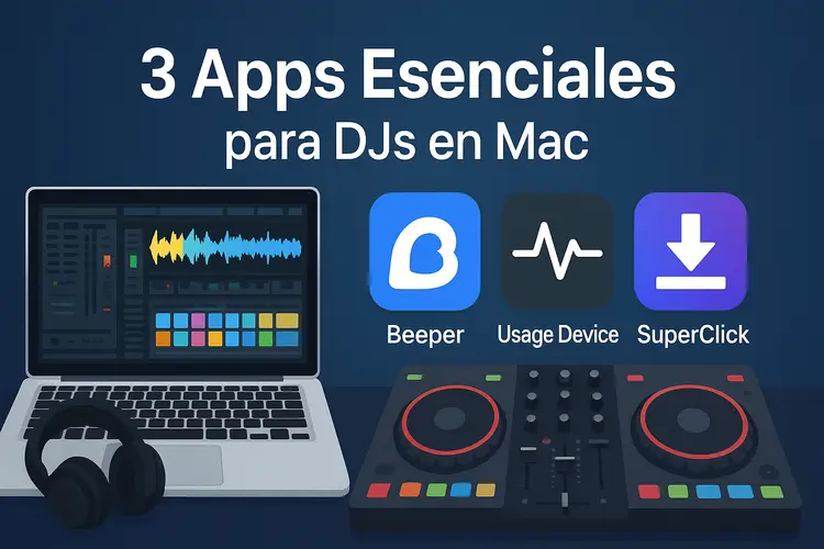 3 Apps Esenciales para DJs en Mac 🎧
