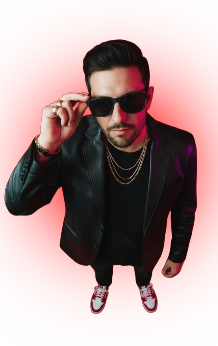 Retrato de DJ Trebol - Black