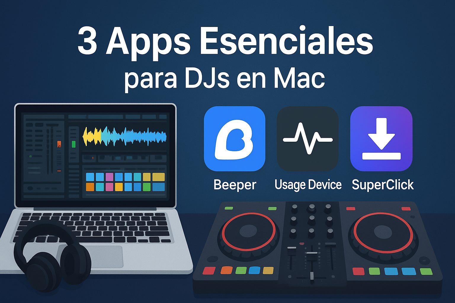 3 Apps Esenciales para DJs en Mac 🎧